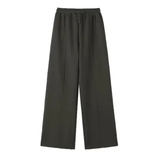 Pantalones anchos gris oscuro de invierno !