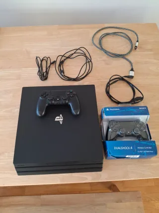 PS4 Pro Negra 1TB + Mando Dualshock 4 Nuevo!!