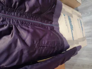 Chaqueta Bomber Diesel Morada Talla M