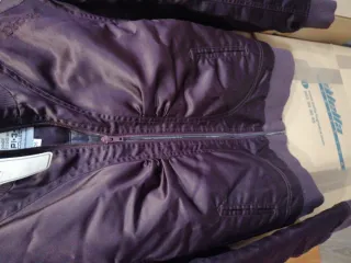 Chaqueta Bomber Diesel Morada Talla M