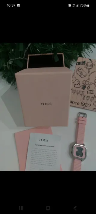 Reloj Tous Rosa Oso