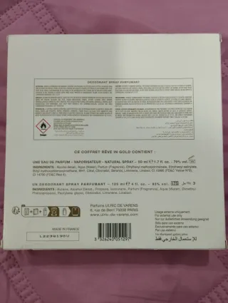 Coffret Rêve in Gold Ulric de Varens