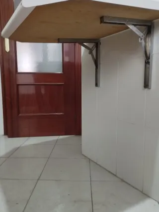 Mesa abatible blanca