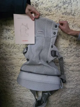 Mochila Portabebés BabyBjörn Harmony Gris