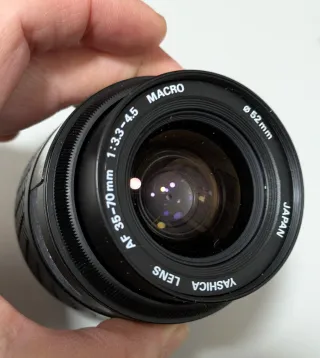 Cámara Yashica 200 AF Analógica Reflex