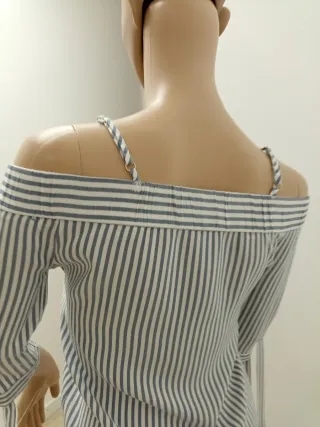 Camicetta viscosa a righe tg.XS