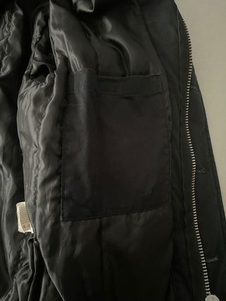 Chaqueta Easy Wear Negra Estilo Militar