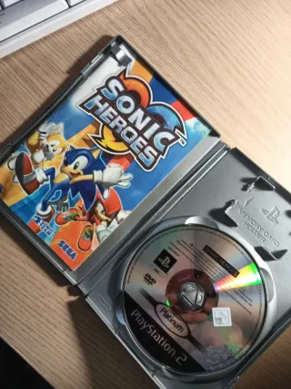 Sonic Heroes PS2 Platinum