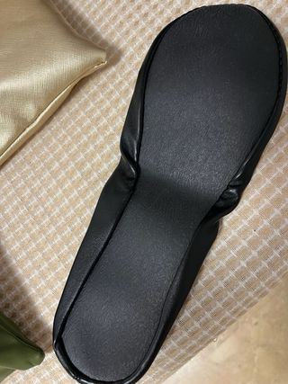 Bailarinas plegables azul y verde