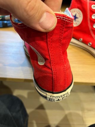 Converse All Star Rojas Talla 39