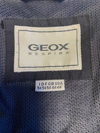 Cazadora Geox Respira Negra Talla XL