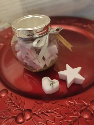 Cera aromática lavanda en tarro "wax melts"