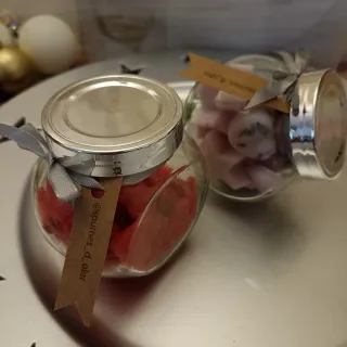 Cera aromática lavanda en tarro "wax melts"
