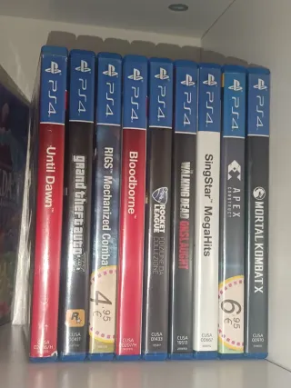 PS4 Slim 1TB con juegos