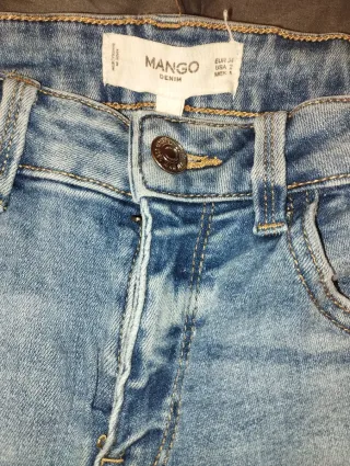 Vaqueros Mango Talla XS/34