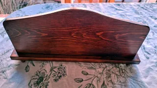 Organizador de escritorio de madera