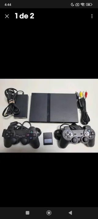 Consola PlayStation 2 Negra