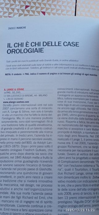 Guida Orologi 2011-2012 La Repubblica, 300 modelli