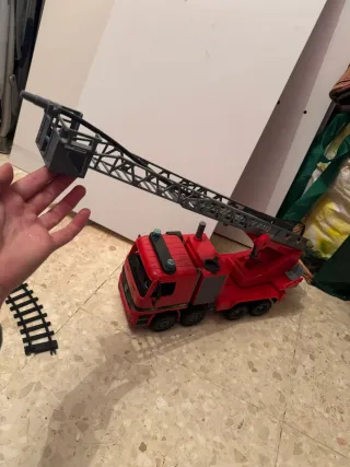 Camión Bomberos Escalera Extensible