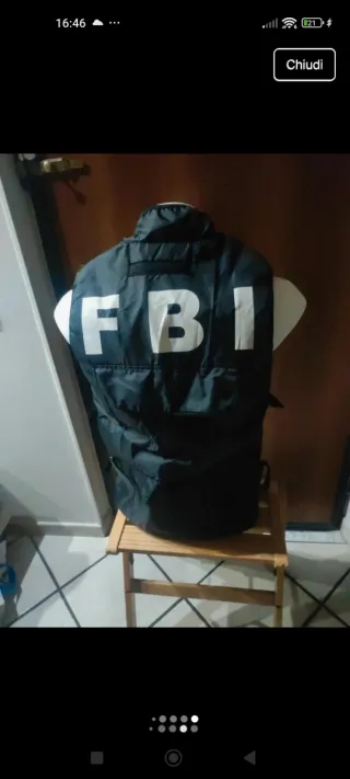 Gilet Cosplay FBI