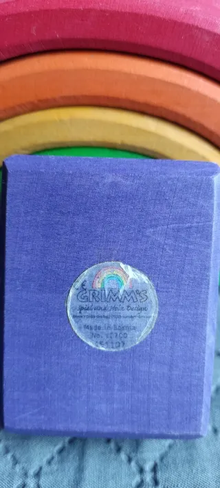 Arcoíris Grimm's de madera