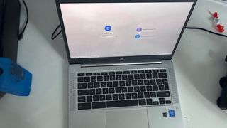 HP Chromebook Gris