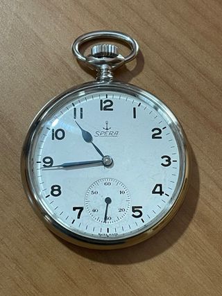 Orologio da Tasca Spera Assegnato Fs Revisionato