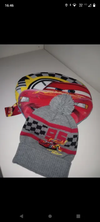 Set Cappello e Cuscino Cars 95