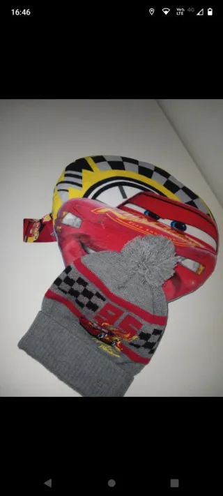 Set Cappello e Cuscino Cars 95