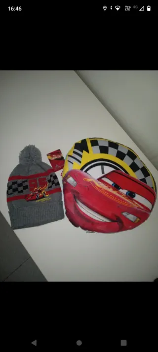 Set Cappello e Cuscino Cars 95