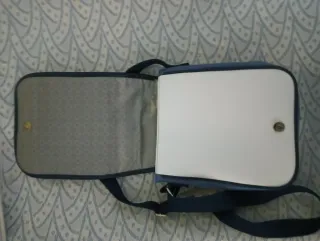 Bolso bandolera Real Madrid azul y blanco