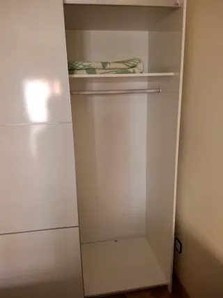 Armario blanco puertas correderas