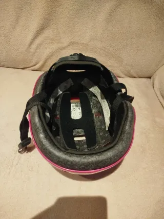 Casco rosa SHIR para niña