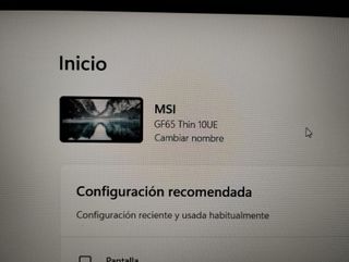 Portátil MSI GF65 Thin 10UE