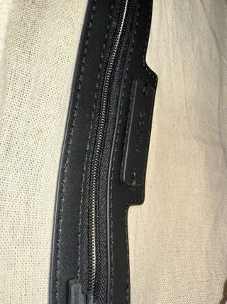 Bolso Mango Negro con Asa Anillo