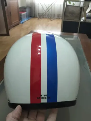 Casco Moto DMD Abierto Negro