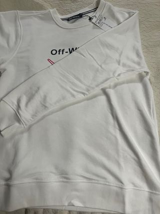 Sudadera Off-White Blanca