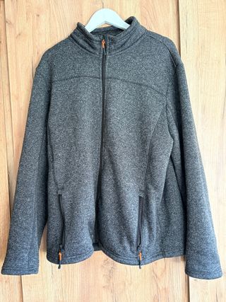 Chaqueta de cremallera Livergy Gris muy abrigada