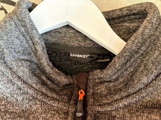 Chaqueta de cremallera Livergy Gris muy abrigada