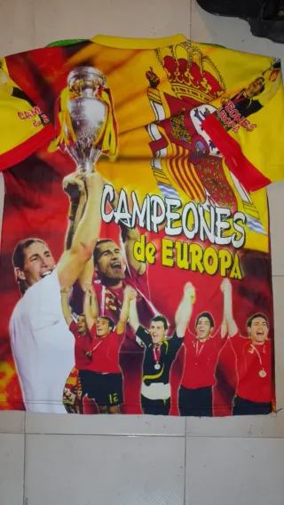 Maglia calcio Campeones de Europa tg M