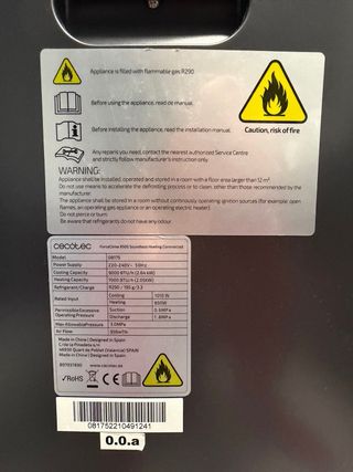 CECOTEC PINGÜINO 2250 FRIG AIRE ACONDICIONADO