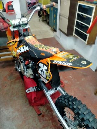 KTM 50cc: Pistón y biela nuevos