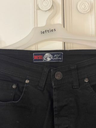 Pantalón Negro Diesel Talla M