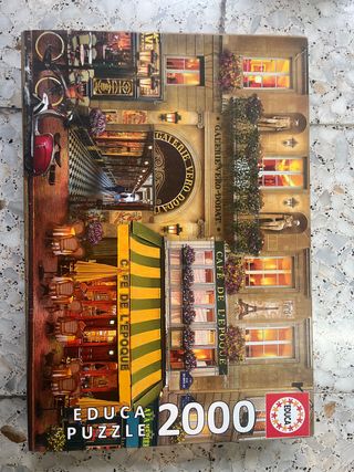 Puzzle Educa 2000 piezas Café de l'Epoque