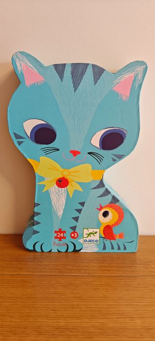 Puzzle Djeco Gato Azul