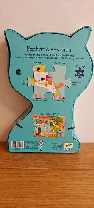 Puzzle Djeco Gato Azul