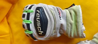 Guantes de esquí Reusch Race talla de 9 a 12 años