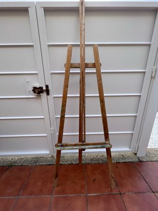 Atril de madera para pintar