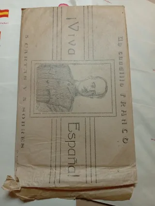Lote Antiguo Cartas Guerra Civil Española