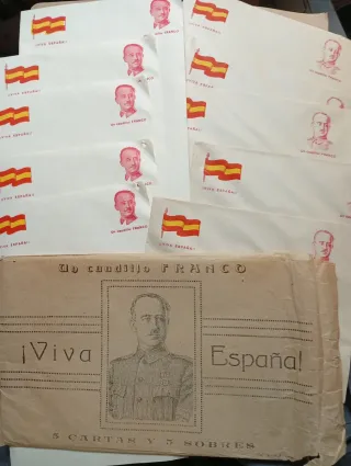 Lote Antiguo Cartas Guerra Civil Española